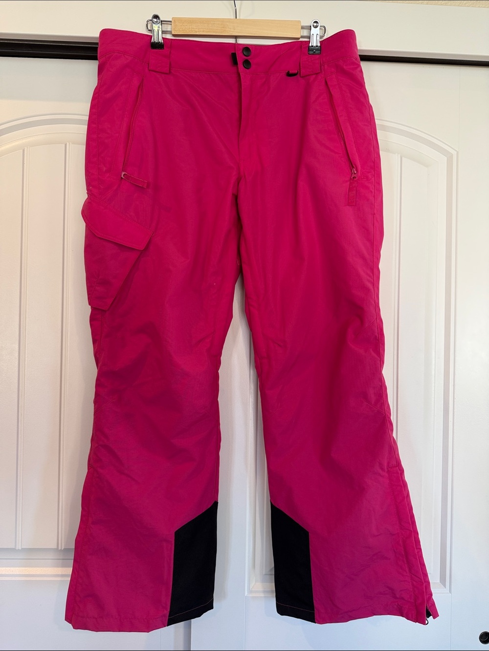 Women's Bright Pink Ski Pants
